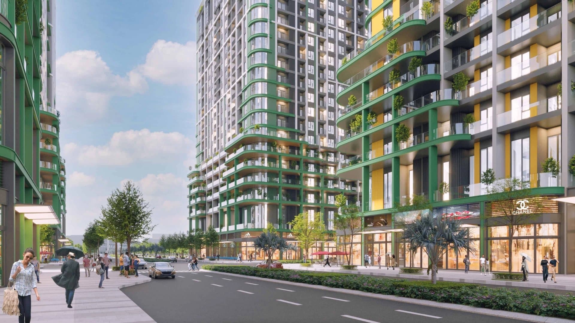 Sun Fours Tower phối cảnh 2