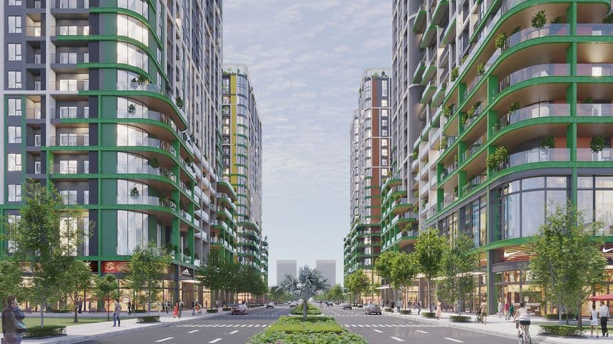 Sun Fours Tower phối cảnh 4