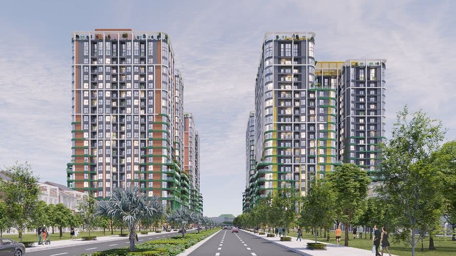 Sun Fours Tower phối cảnh 5