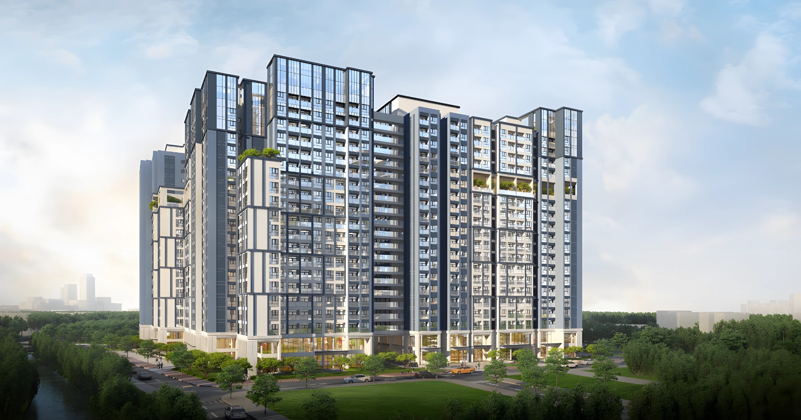 Hình ảnh phối cảnh căn hộ FPT Plaza 4