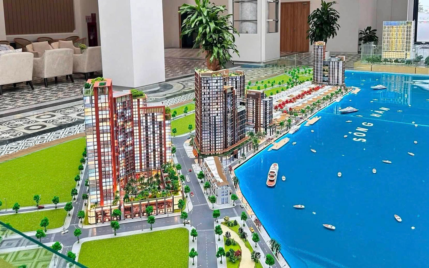 Sun Symphony 5 phối cảnh tổng thể ven sông Hàn