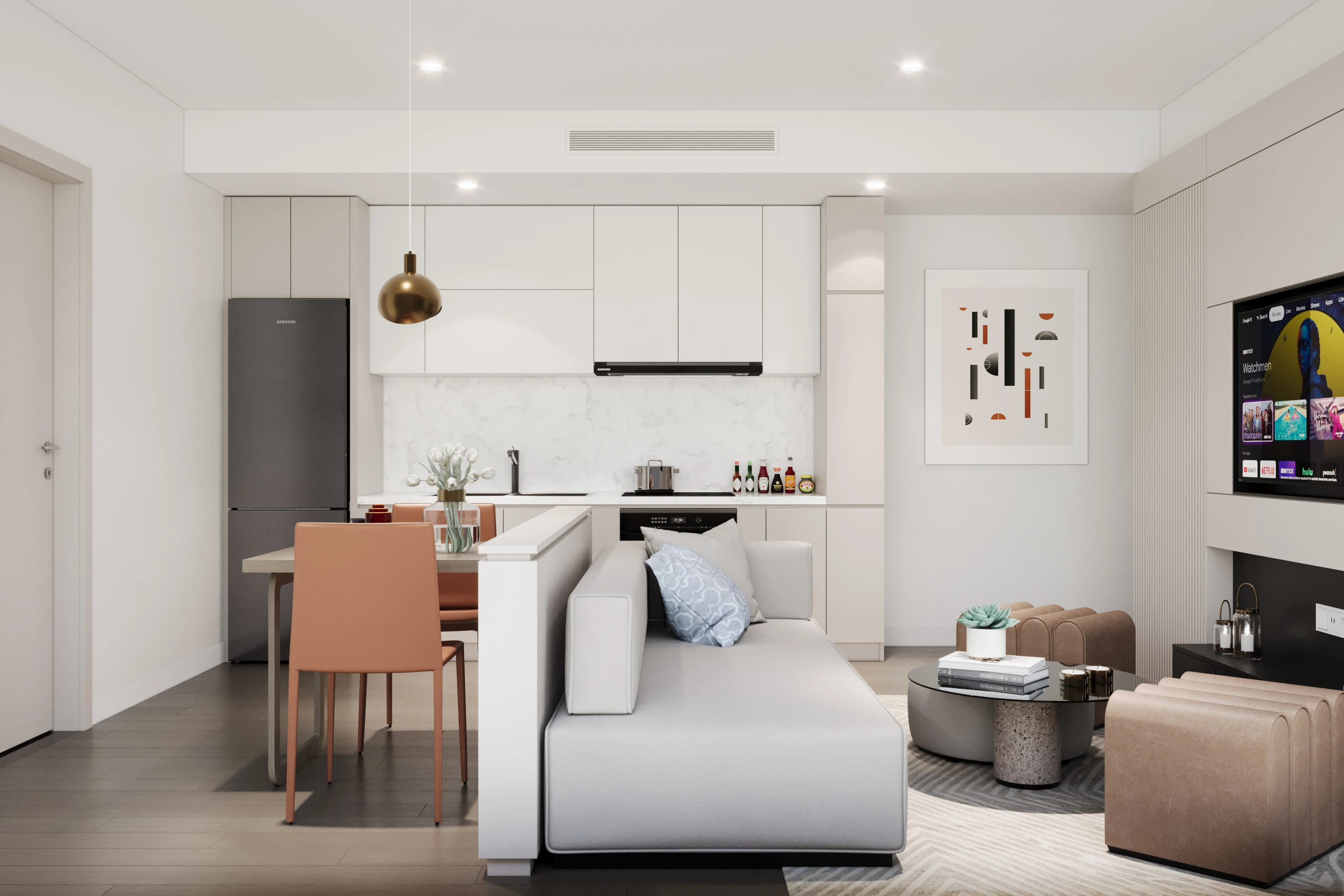 Hình ảnh phối cảnh căn hộ Times Square Đà Nẵng