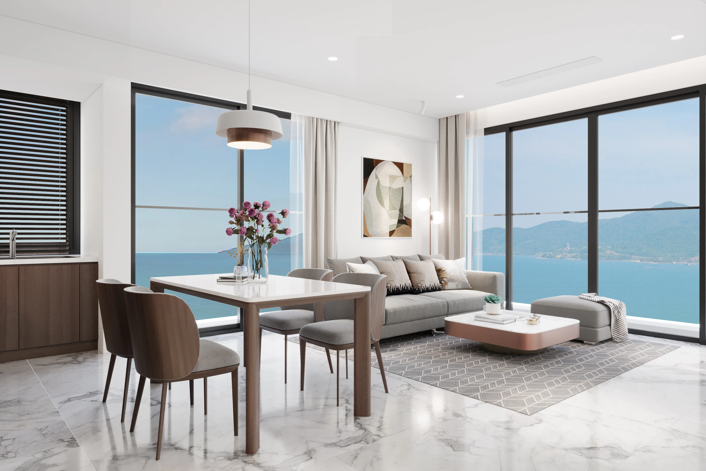 Hình ảnh phối cảnh căn hộ Times Square Đà Nẵng